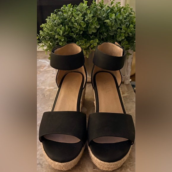 Naturalizer Shoes - Naturalizer Black Espadrille Sandals. Size 8.5 👋